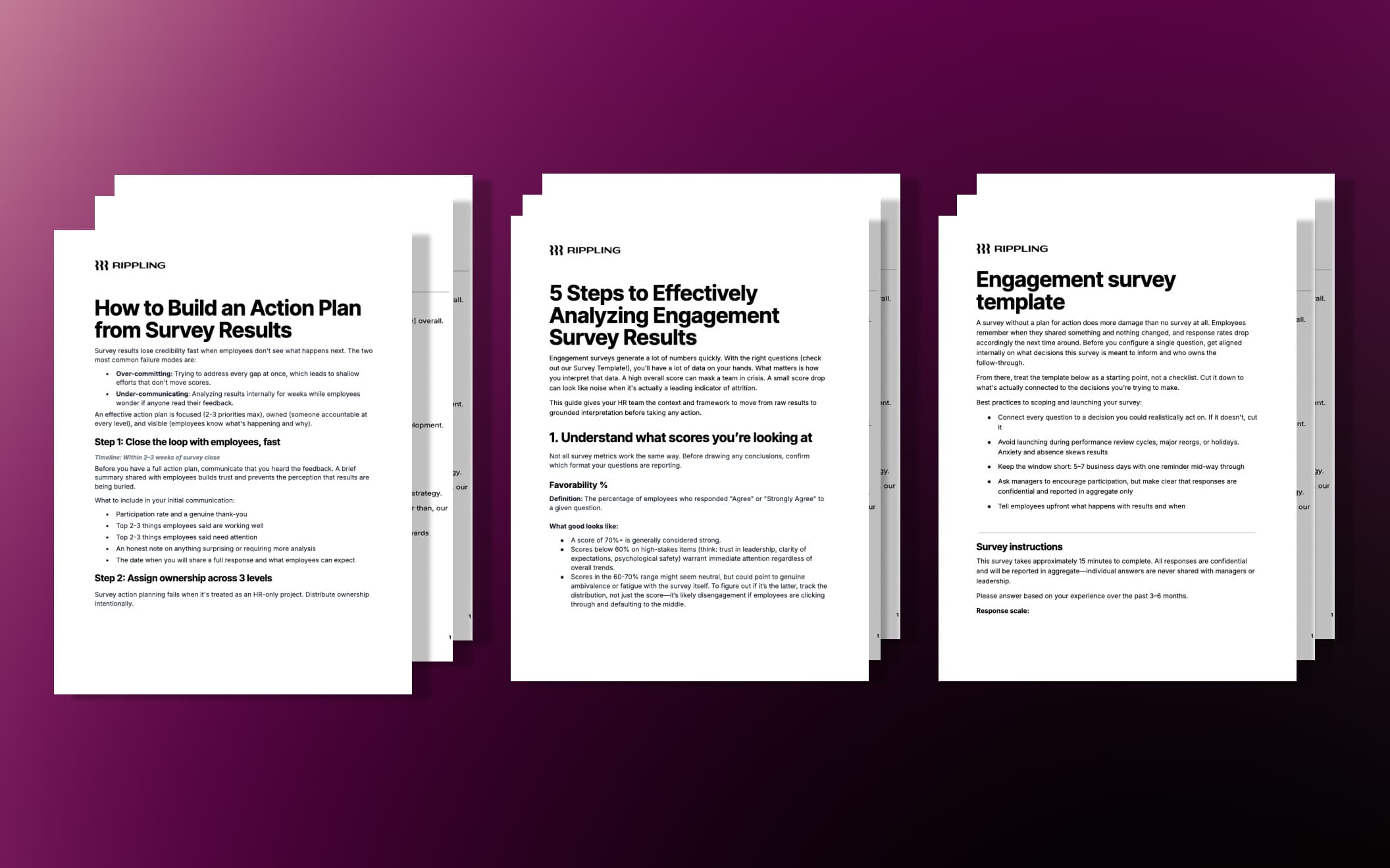 Cover Image | Engagement Survey Toolkit