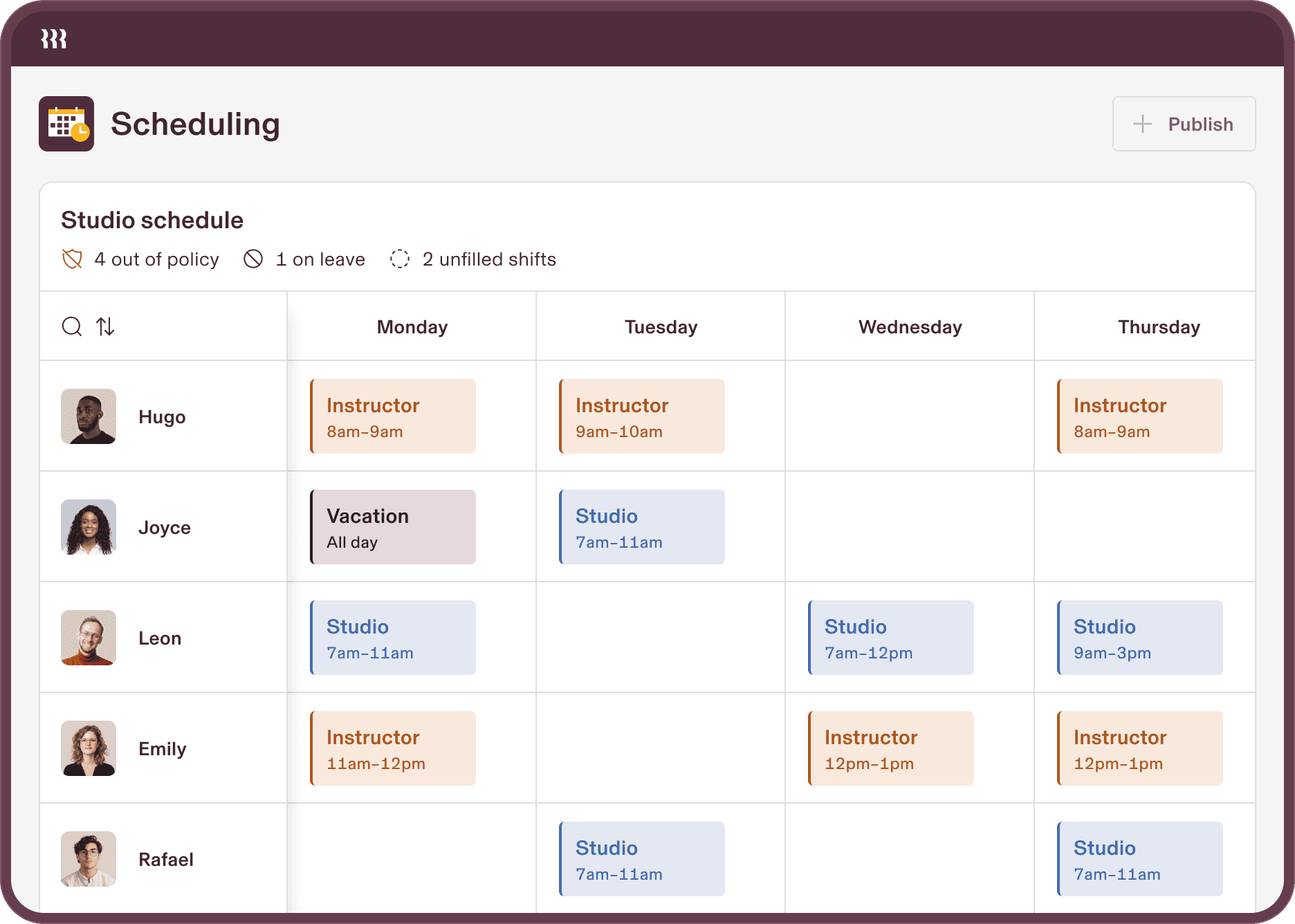 Barrys-Scheduling