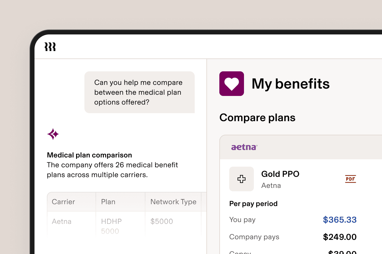 Benefits AI Hero - Compare Plans enUS
