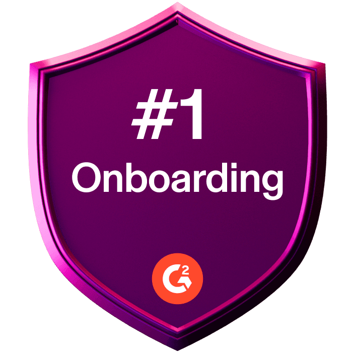 G2: #1 Onboarding